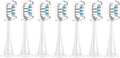 Compatible for T300/T500/T700 Replacement Brush Heads with Caps Sealed Package Soft Toothbrushes14 Pcs(White)