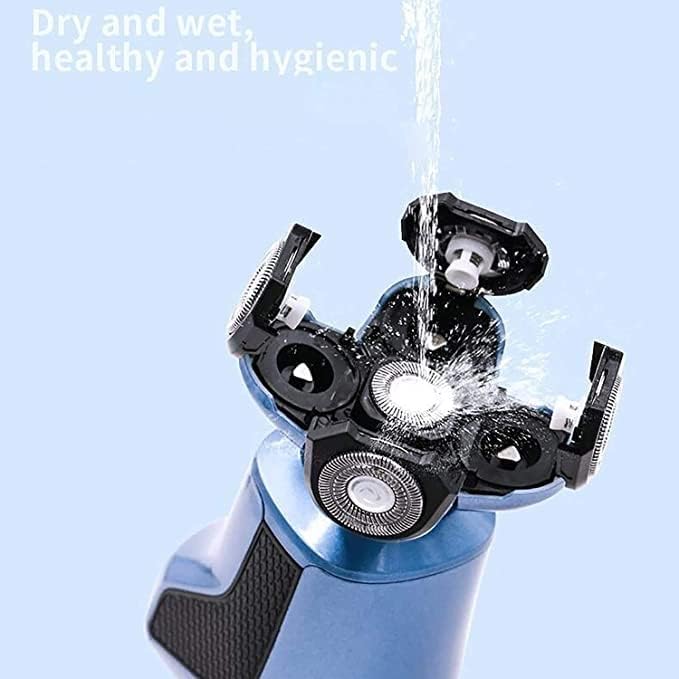 Electric Shavers for Men Bald Head Shaver Mens Electric Razors for Shaving Rechargeable Cordless Wet/More accurately Read and fit Your face and Neck