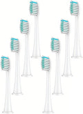Electric Toothbrush Heads(White 8pcs)