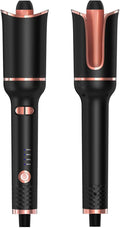 Automatically Hair Curler Automatic Looper Wavy Crimping Curl Tool Professional Anti-Tangle Auto Curling Iron with 5 Temperatures &amp Timers &amp LED Display