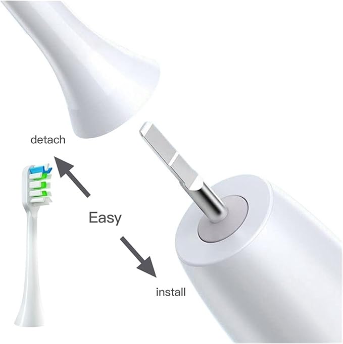 16Pcs Replacement Toothbrush Heads Compatible for SOOCAS V1X3/X3U X1/X3/X5 Tooth Brush Pink