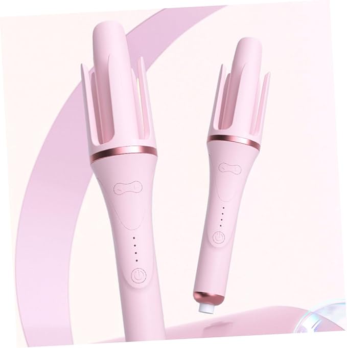 PartyKindom Automatic Hair Curler Curling Wand Electric Wire for Wet Dry Temperature Control Us Plug