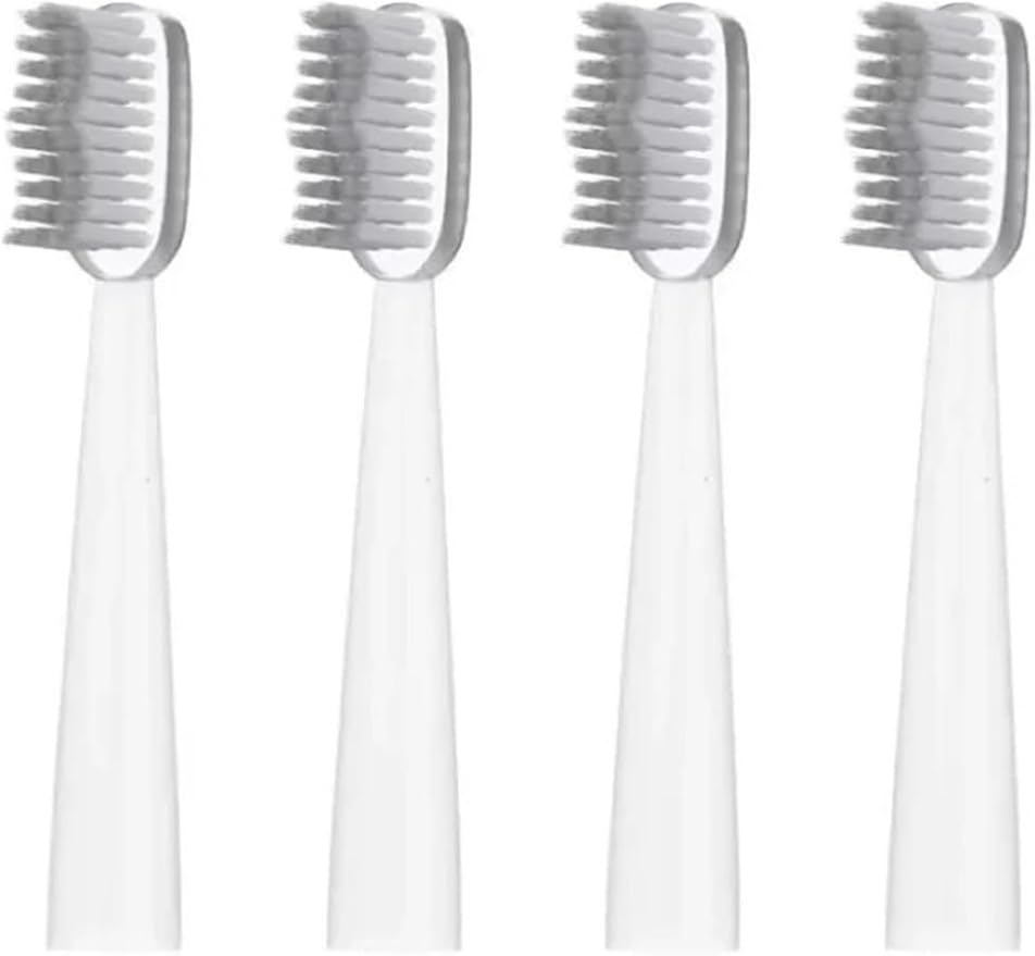 Replacement Toothbrush Heads Compatible for Jianpai JD015 Sonic Electric Soft Bristles Nozzles for Women(4PCS)