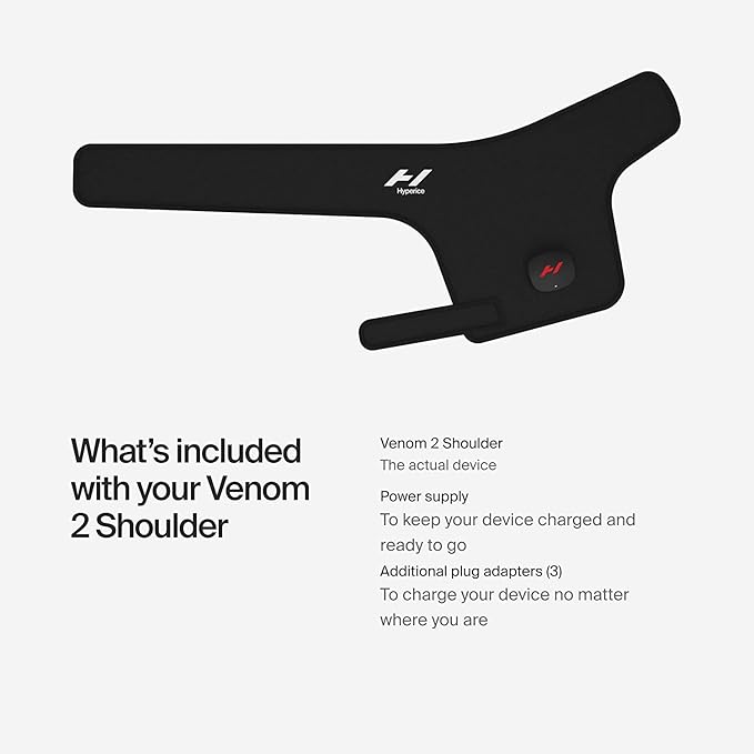 Hyperice Venom 2 - Advanced Heat + Vibration Wrap (Right Shoulder)