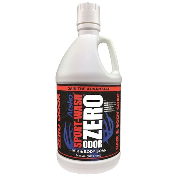 Elloree &amp Co. Atsko Zero Sport-Wash Hair &amp Body Soap 64 Fl oz. Bottle 1345QZ: Zero Sport-Wash Hair &amp Body Soap 64 Fl oz. Bottle