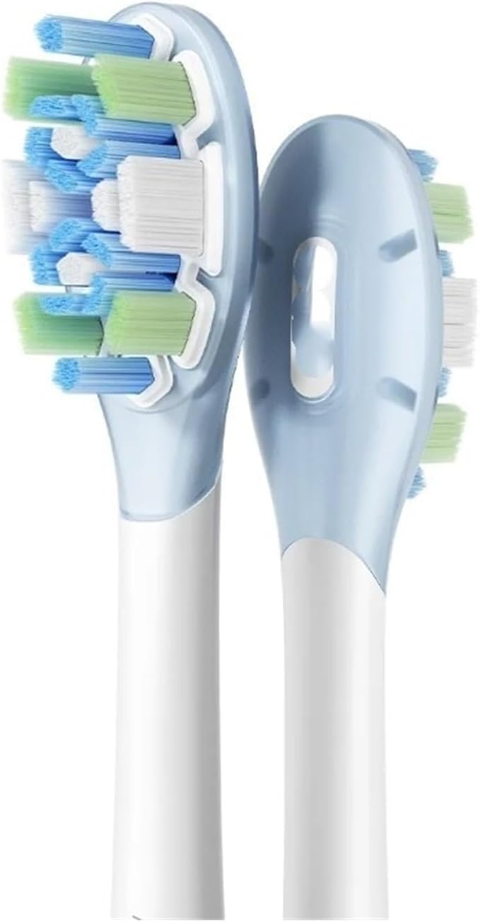 Compatible for Electric Toothbrush Brush Head 3PCS Heads Sonic Vibration Accessories Set(Clean Version)