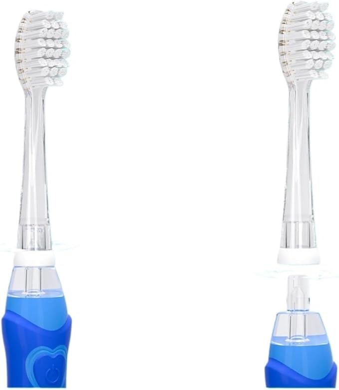 Replacement Brush Heads for SG-2139 SG-513 and SG-977 Toothbrush - Soft Bristles Pack of 4 (Model H923)