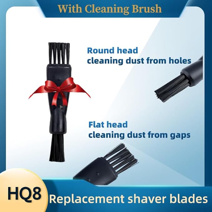 Comfortable Razor Replacement Blades Durable Shaver Blade Accessories(3 Pcs)