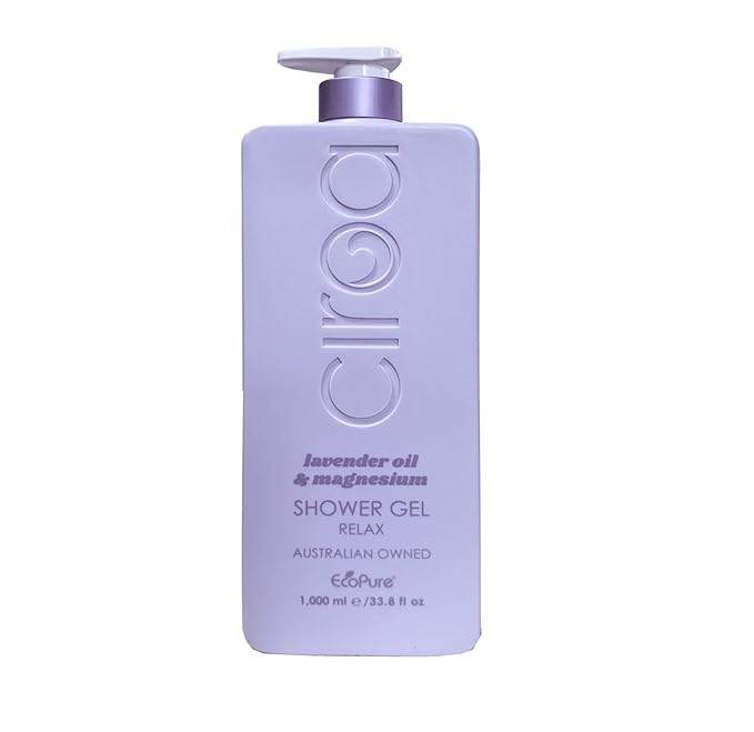 LAVENDER OIL &amp MAGNESIUM SHOWER GEL RELAX AUSTRALIAN OWNED 1000ML./33.8FL.OZ.(PACK OF 1)