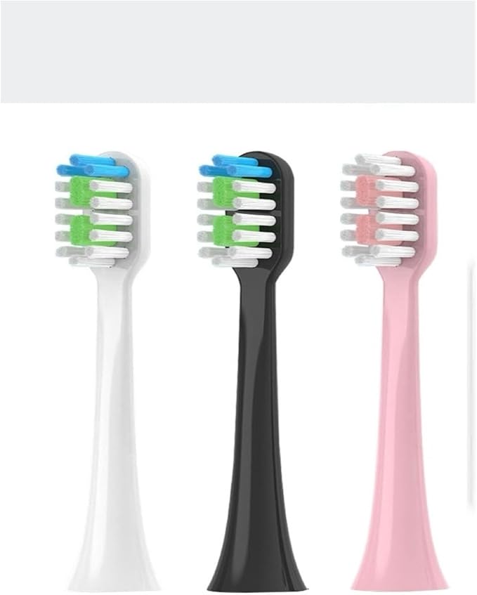 Compatible for Replacement Toothbrush Heads for Sarmocare S100 S200 S600 S700 S800 S900 S710 S820 S910 Electric for Hyundai X100(4pcs Pink)