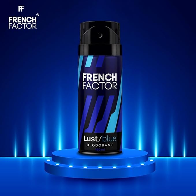 VIVA Body Spray Deodorant Combo Pack For Men Lust Blue Fugo Gold &amp Fugo Black Long-Lasting Fragrance Everyday Use Deo 150ml (Pack Of 3)