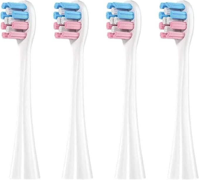 Replacement Toothbrush Head Compatible for Oclean Children's Electric A1K/K3/K3PRO/P3K6/P3K7 Soft Bristles Accessory(4pcs)