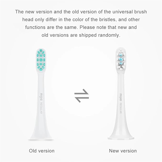 Compatible for Xiaomi Mijia 3/6PCS Replacement Toothbrush Heads - T300/T500 Sonic Toothbrush Oral Hygiene Clean(6PCS Sensitive Heads)