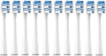 10PCS Vacuum Replacement Brush Heads PureCompatible for Y1S/Y4/U1/U2/U3/P1/P4 Toothbrush Clean Nozzles(10PureWhite)