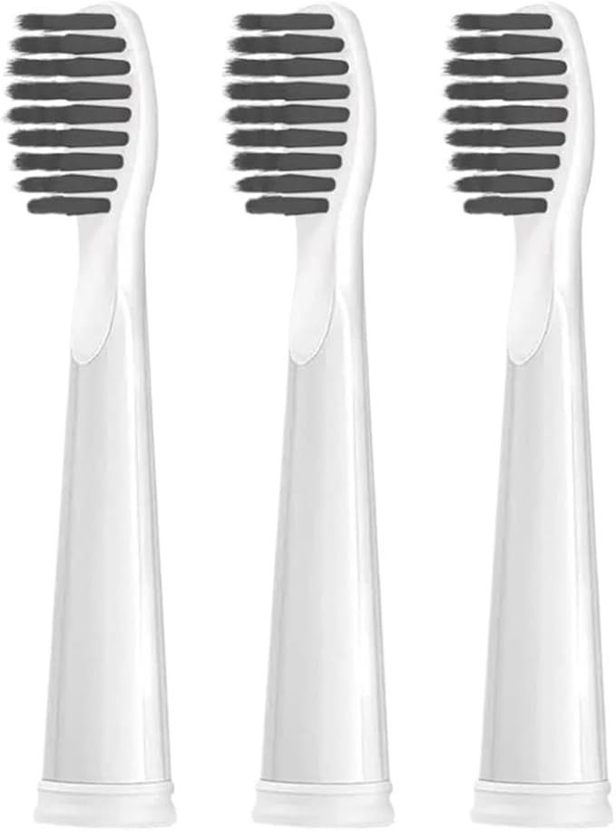 Replacement Toothbrush Heads Compatible for FW-507/508/551/515/917/959/2011FW-D1/D3/D7/D8 Electric(3 White Care(Soft))
