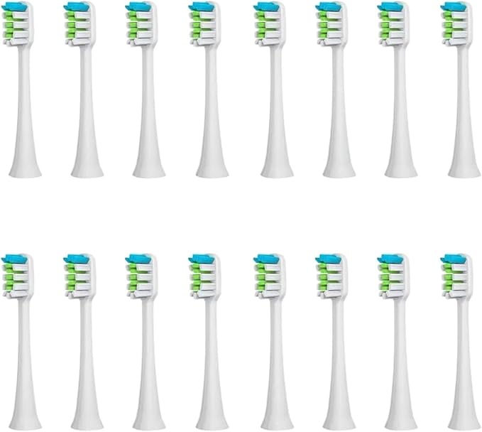 Replacement Toothbrush Head for Electric SN903/SNK01/SN601/SN801/ST903/ST901/ST905/ST802/SN-P1(16white Whitening)