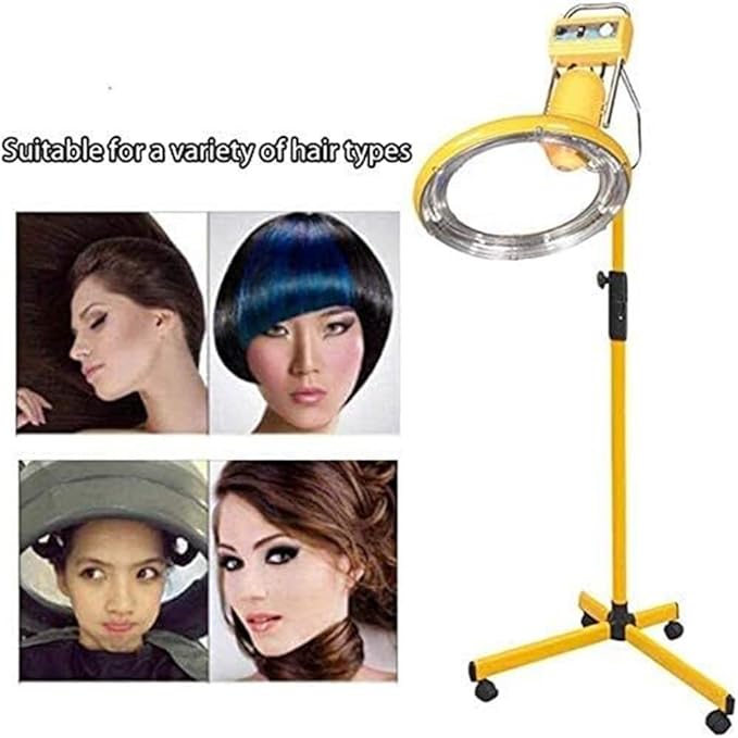 950W Salon Heater Cold Burn Hair Dryer Standing Hair Dryer It Applies to Hair Salon Beauty Hot Oil Hair Care Stereotype Timer