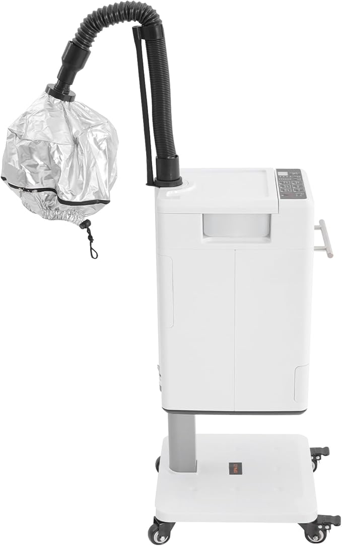 DNYSYSJ Hair Steamer Machine Stand up Steamer Nano Steamers with 6 Modes &amp Adjustable Temperature Professional Pattern Hair Treatment Steamers for Hair Dry Damaged Hair at Home &amp Salons