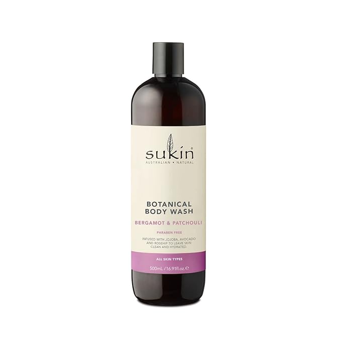 Sukin Natural Bergamot &amp Patchouli Botanical Body Wash 16.91 fl oz