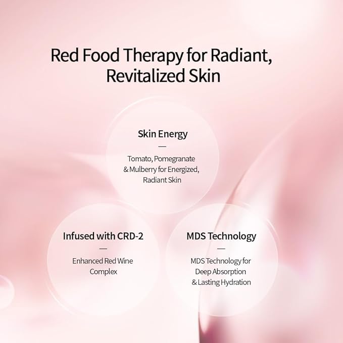CHARMZONE DeAge Red Addition Classic Skin Care Set (New Version) – 3-Piece Anti-Aging Kit with Toner Emulsion &amp Cream – Red Wine Pomegranate &amp Tomato for Hydration Firming &amp Radiance