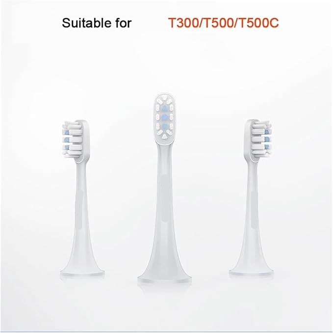 Compatible for XIAOMI MIJIA Sonic Electric Toothbrush Head T300 T500 T500C Replacement Heads(6pcs)