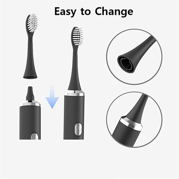 Replacement Brush Heads Toothbrush Brush Head Soft Bristle Tooth AccessoriesCompatible for YS01(16pcs)(White)