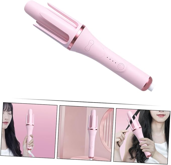 2pcs Automatic Hair Curler Temperature for Effortless Curls Portable Curling Iron for Women for Home and Travel Fast Heating Technology for
