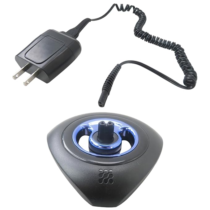 Shaver Charger and Charging Stand for Br-aun Series 9 8 7 5 3 6 Charger Base for Br-aun S3 S6 S7 S8 S5 S9 Electric Razor Replacement for Br-aun Trimmer Charging Dock