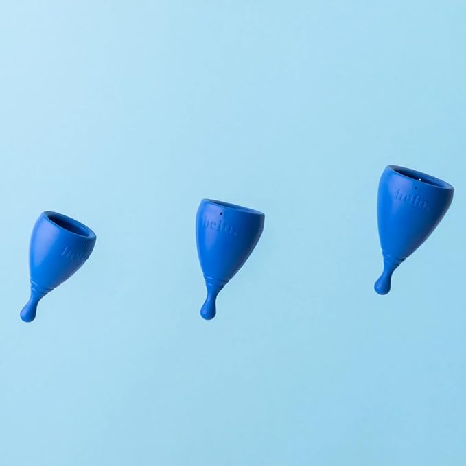 Cup High Cervix Menstrual Cup | Award Winning Reusable Soft Flexible Alternative to Pads &amp Tampons | Sustainable Feminine Hygiene | Leak Proof | Holds 34ml 45mm Diameter 78mm L (Large)