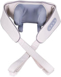 Neck &amp Shoulder Massager (Beige White)