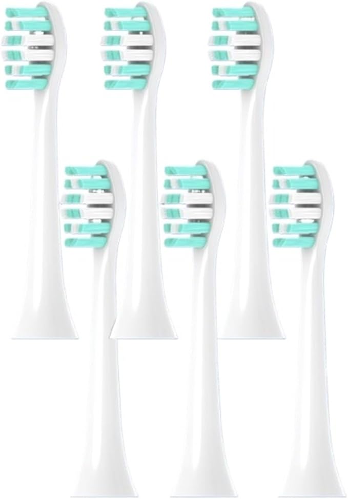 for HX6932 HX6933 HX6942 HX6950 HX6952 HX6982 Replacement Toothbrush Soft Bristle Brush Heads(30pcs)