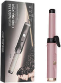 Cordless Curling Iron Mini Curling Iron Travel USB Rechargeable Ceramic Curling WandHair Straightener and Curler 2 in 1 Mini Flat Iron with 3 Temp Setting Curlers for Short Hair