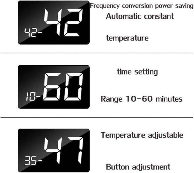 Foot Bath Massager Foot Spa Bath Massager with Heat Digital Temperature Control 6 Massage Rollers Suitable for Feet Stress Relief Foot Soaker