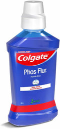 Colgate Phos-Flur Fluoride Mouth Rinse Mint Flavour 500ml Alcohol-Free Ideal for Braces (2) 2
