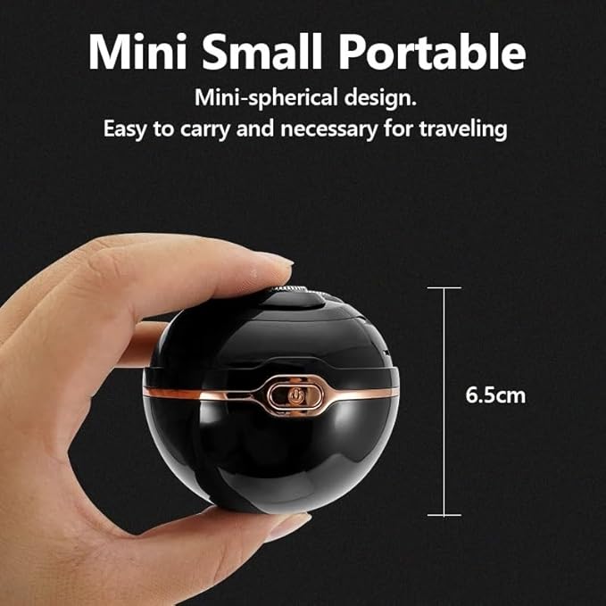 Head Shavers for Bald Men Spherical Electric Shaver Spherical Knife Net Waterproof Shaving USB Rechargeable Beard Trimmer Cutting Razor Machine for Man