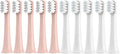 12PCS Brush Heads ReplaceableCompatible for XIAOMI T100 Toothbrush(5White5Pink)