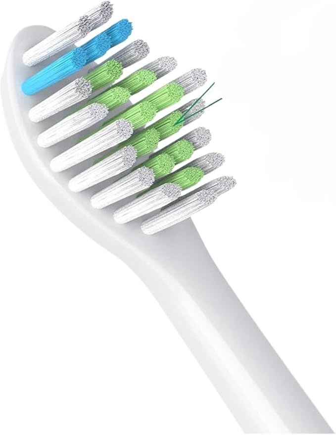 4pcs Replacement Brush Head Compatible with PH Sonic Care Diamondclean Electric Toothbrush(12pcs White)