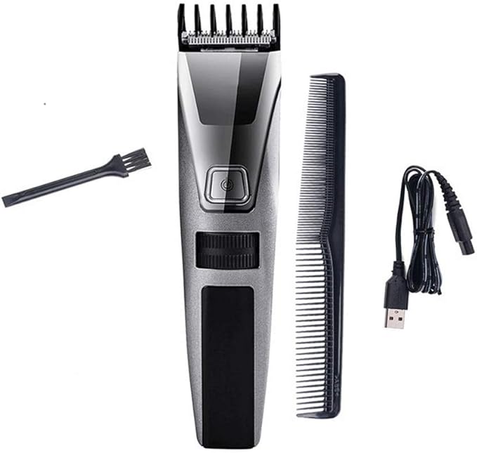 Rechargeable Electric Nose Hair Clipper Eyebrow Adjustable Digital Hair Trimmer Professional Electric Beard Shaver Combs