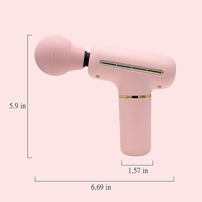 Massage Gun Muscle Massage Gun Deep Tissue Massager Handheld Deep Tissue Muscle Massager with 4 Adjustable Speed for Pain Relief  Back Massager Portable Quiet Handheld Massager Gifts for HimMen (