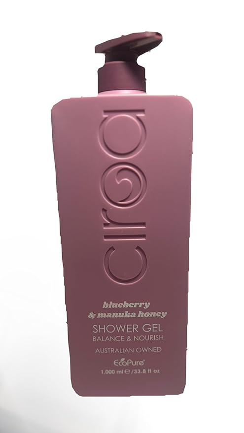BLUEBERRY &amp MANUKA HONEY SHOWER GEL BALANCE &amp NOURISH AUSTRALIAN OWNED 1000ml/33.8fl.oz. (Pack Of 1)