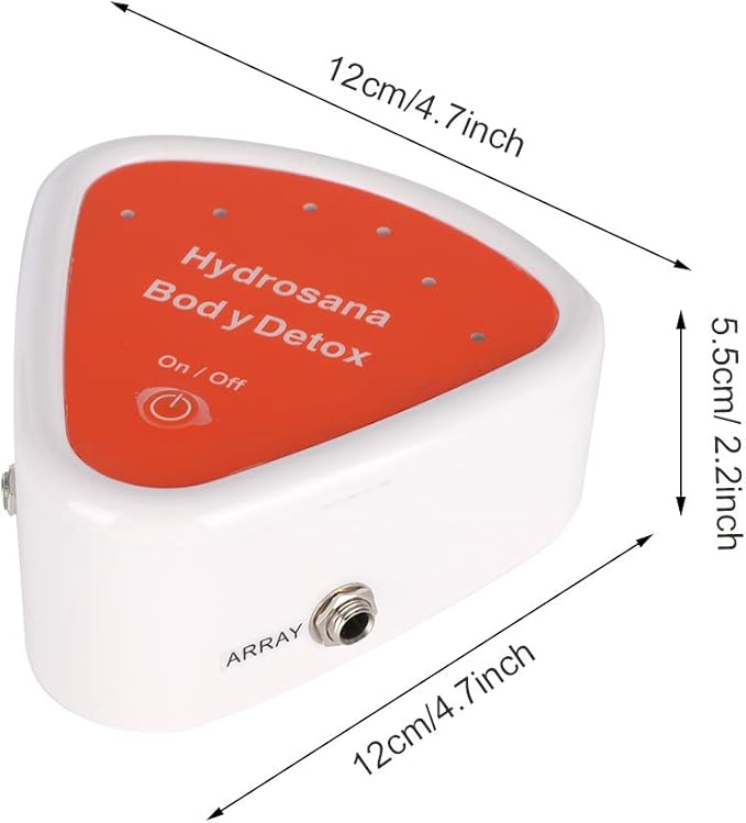 YUYTE Portable Ionic Foot Bath SPA - Detox Foot Soaker Massager for Improves Circulation Soothe Tired Muscles