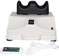 Swing Foot Massager Fitness Blood Chi Machine Leg Foot Physiotherapy Exercise 10 Gear Speed Adjustable Load Capacity 100KG for Swelling Alleviate Relax Muscles