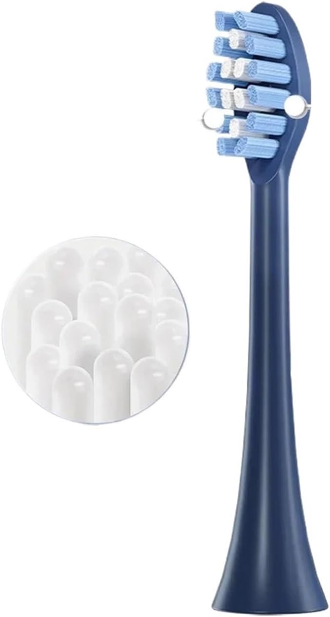 Compatible for FLYCO FT7105/FT7106/FT7108/FT7205/TH01 Electric Toothbrush Replacement Heads Soft Bristle Nozzles4-16pcs(8 Pink)