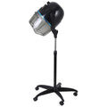 Professional Floor Bonnet Hair Dryer with Wheels Stand Up Rolling Hair Dryer Stand Hair Dryer Hair Bonnet Dryer Salon Hair Styling Tools Hair Dryer with Wheels Adjustable Hooded