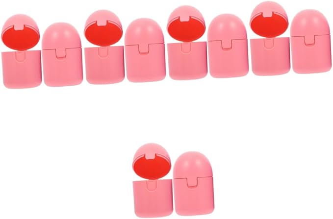 FRCOLOR 10pcs Portable Storage Box Lightweight Steam-Safe Holder for Feminine Made of High-Grade Material Convenient for Travel and Home Use