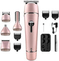 Hair Clippers for Men 5-in-1 Beard Trimmer Ear and Nose Trimmer Body Groomer Detail Trimmer Cordless &amp Rechargeable