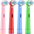 Universal Brush Head Refill Compatible For Oral B Electric Toothbrush Sensitive Precision Clean Floss Cross Action Brush Nozzles For Oralb(Kids)