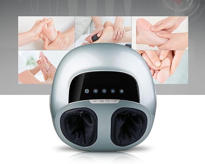 Shiatsu Foot Massager Electric Foot Massage Machine Rolling and Pressure Massage Foot Massager with Heat for Deep Kneading Therapy Suitable for Home or Office Use (Color : Pink)