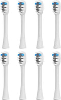 4pcs 8pcs Replacement Heads Compatible with Sonic Electric Toothbrush MT001 Brush Nozzles(8pcs)