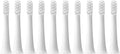 10PCS Compatible for MIJIA T100 Replacement Brush Heads Sonic Toothbrush Vacuum Soft Bristle Suitable Nozzles(10White)